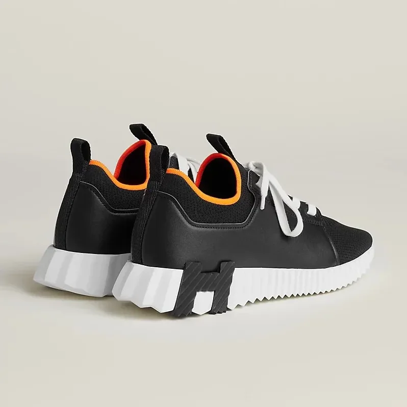 Hermes Depart Slip in On Sneakers Black