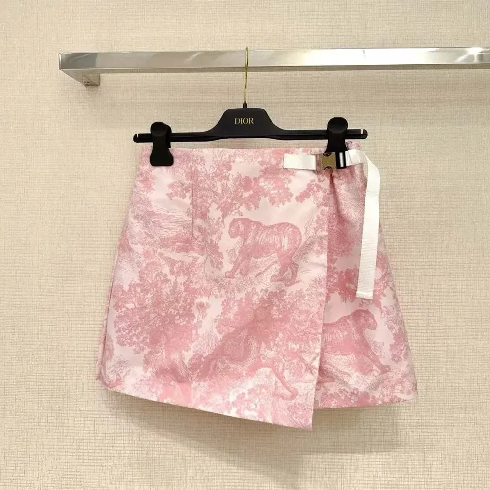 Dior Dioriviera Skort White Jacquard Technical Taffeta for Women Dior Dioriviera Skort White Jacquard Technical Taffeta for Women