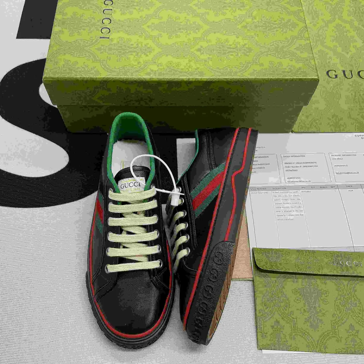 Gucci GG Tennis 1977 Sneaker Black