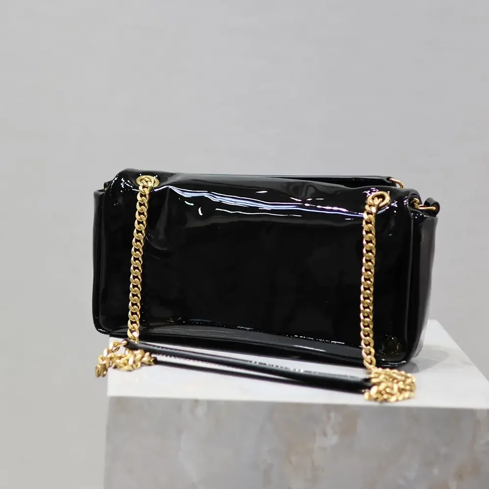 Saint Laurent YSL Calypso Small in Patent Leather for Women Saint Laurent YSL Calypso Small in Patent Leather for Women