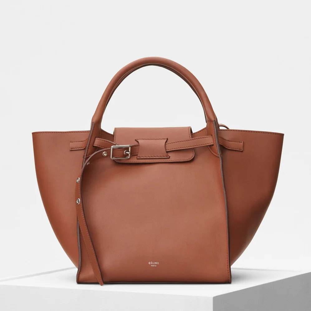 Celine Small Big Bag in Smooth Calfskin for Women in Brown Celine Small Big Bag in Smooth Calfskin for Women in Brown
