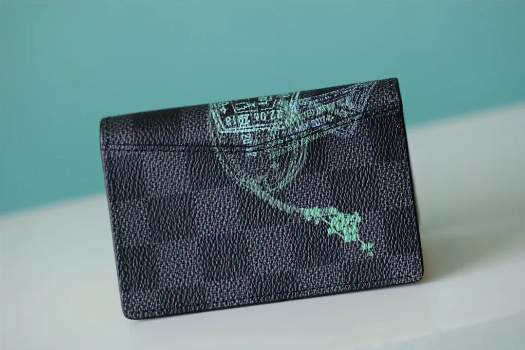 Louis Vuitton Pocket Organiser Damier Graphite Canvas