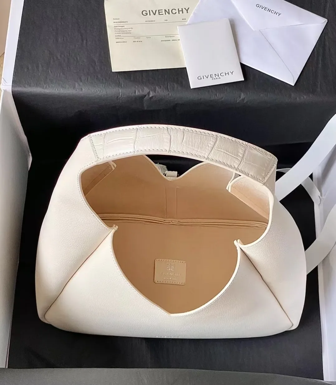 Givenchy Mini G Hobo Bag White /