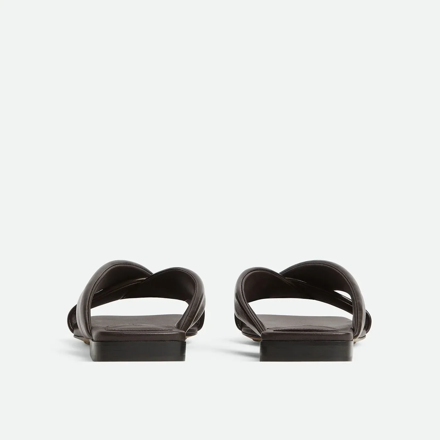 Bottega Veneta Riva Flat Mule Fondant Bottega Veneta Riva Flat Mule Fondant