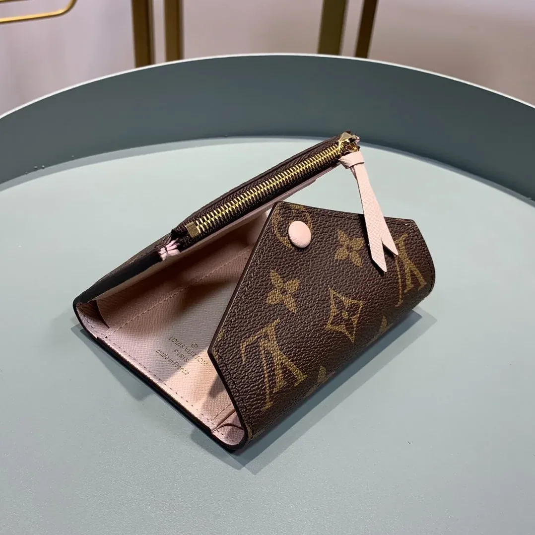 Louis Vuitton Victorine Monogram Canvas Wallet / Louis Vuitton Victorine Monogram Canvas Wallet /
