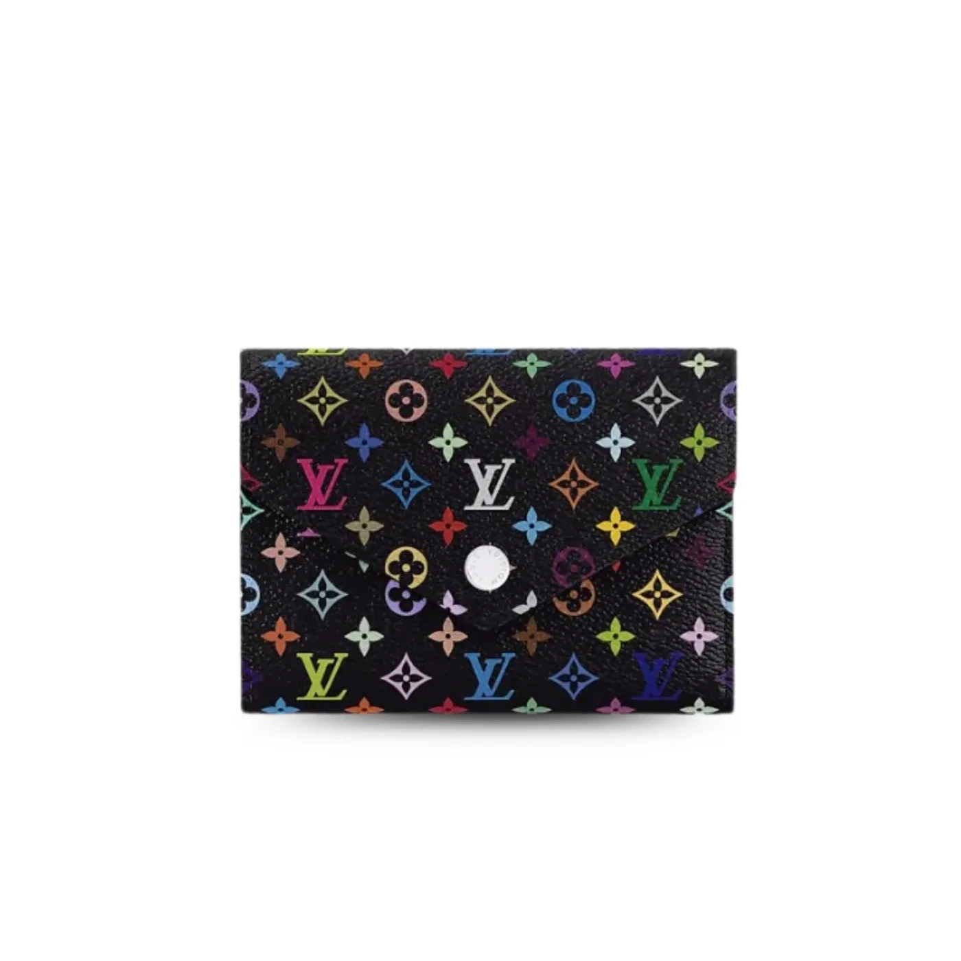 Louis Vuitton LV x TM Victorine Wallet Multicolore Noir / Louis Vuitton LV x TM Victorine Wallet Multicolore Noir /