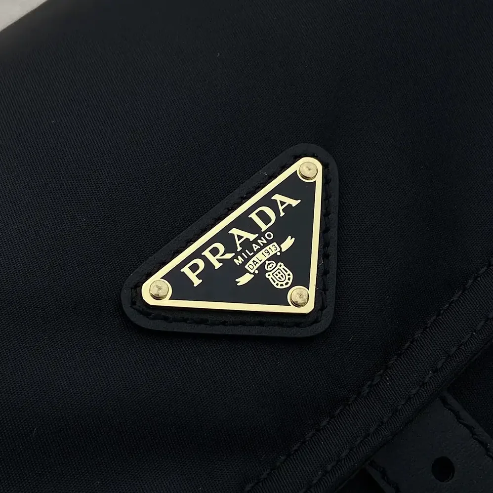 Prada Explore Medium Re-Nylon Shoulder Bag With Flap for Women Prada Explore Medium Re-Nylon Shoulder Bag With Flap for Women