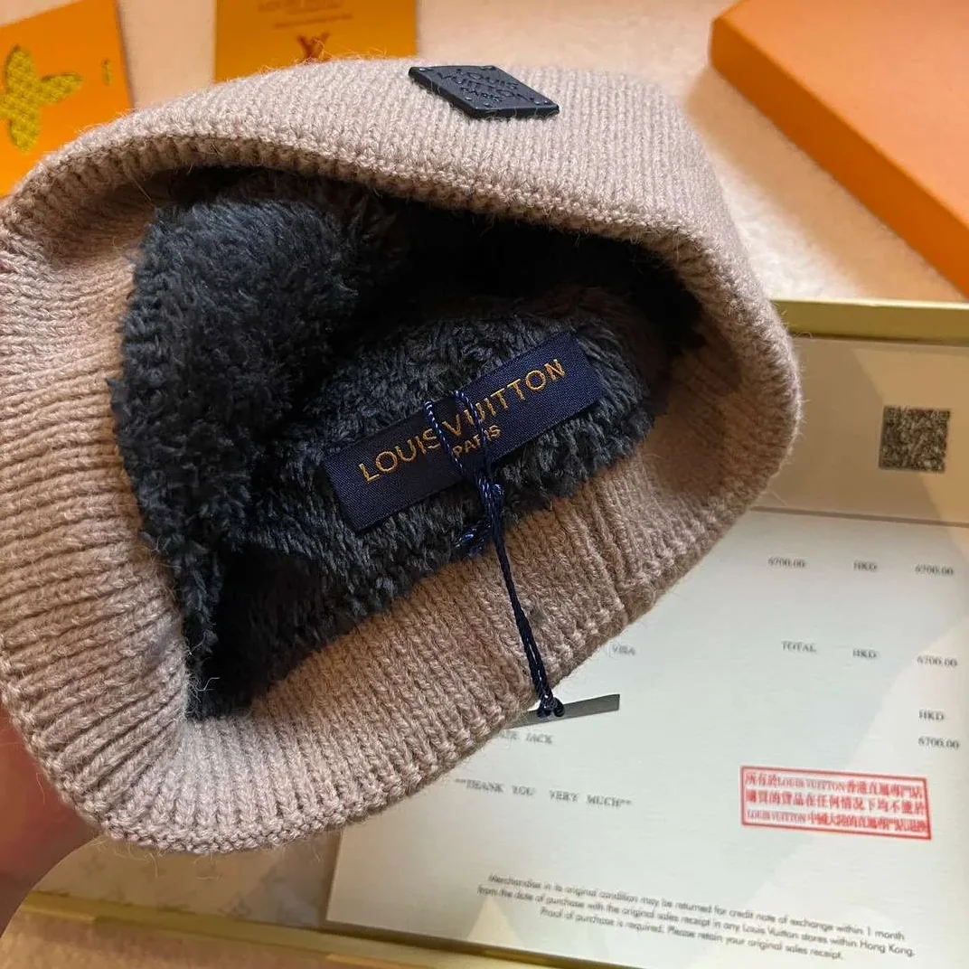 Louis Vuitton Neo Petit Damier Beanie Brown