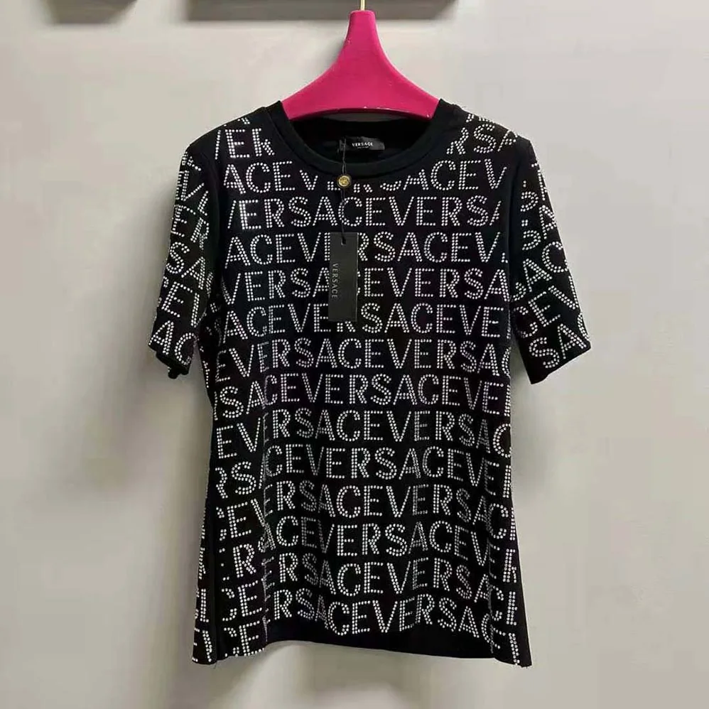 Versace Crystal Versace Allover T for Women in shirt Versace Crystal Versace Allover T for Women in shirt