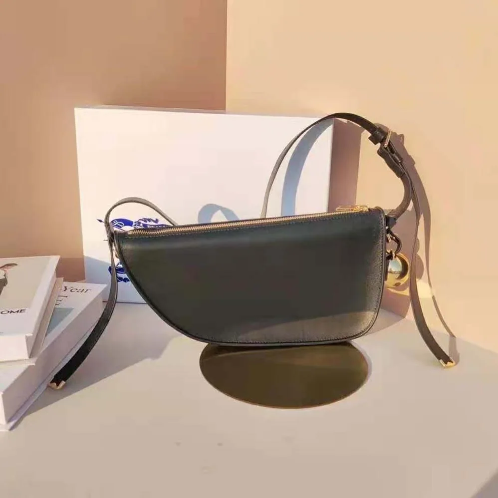 Burberry Micro Shield Sling Bag for Women in Black Burberry Micro Shield Sling Bag for Women in Black
