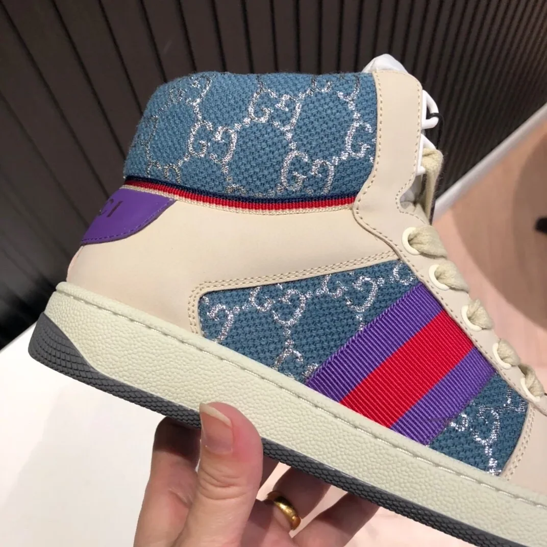 Gucci Screener GG High for Women in Top Blue