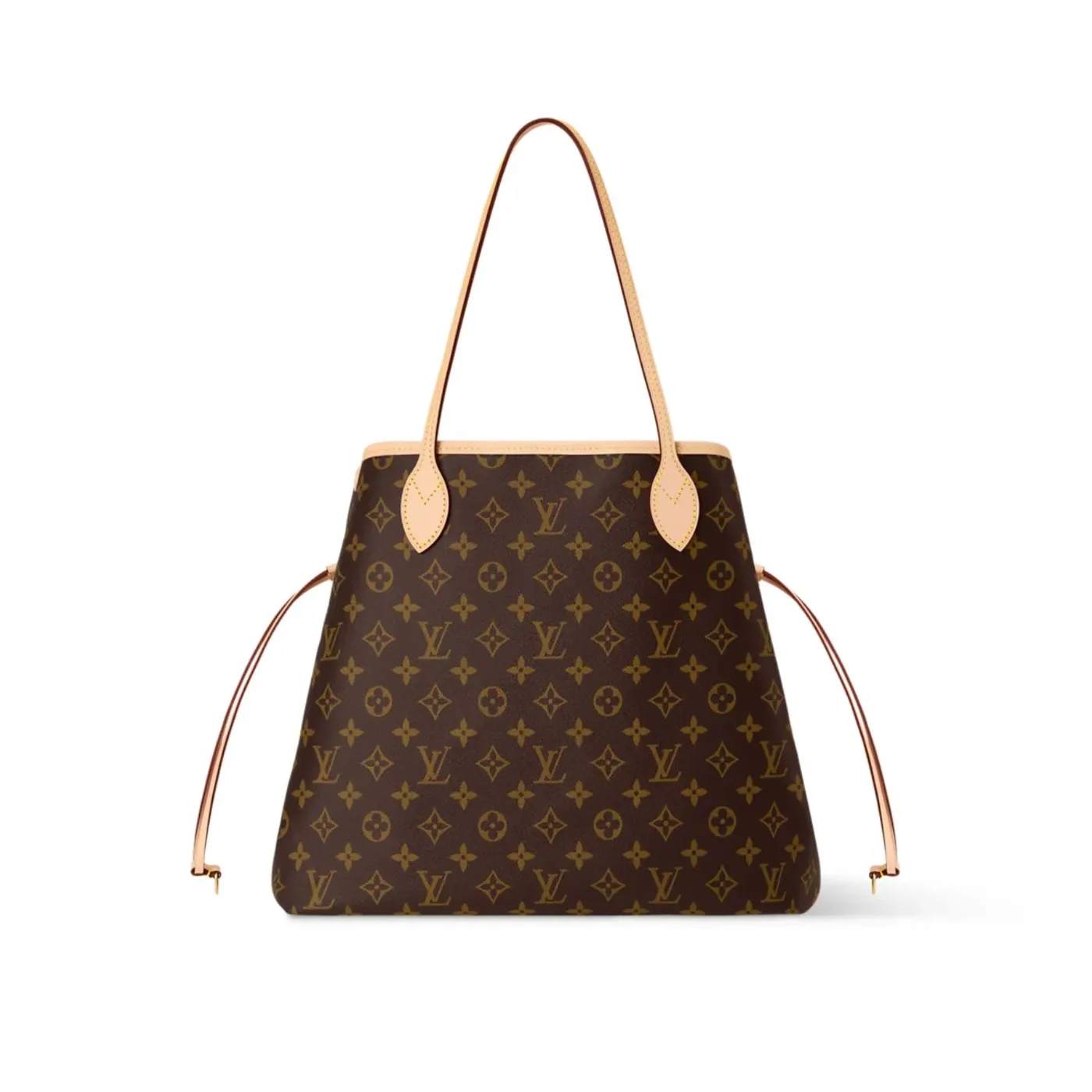 Louis Vuitton Neverfull Inside Out GM Tote Bag in Beige Monogram Gold Hardware