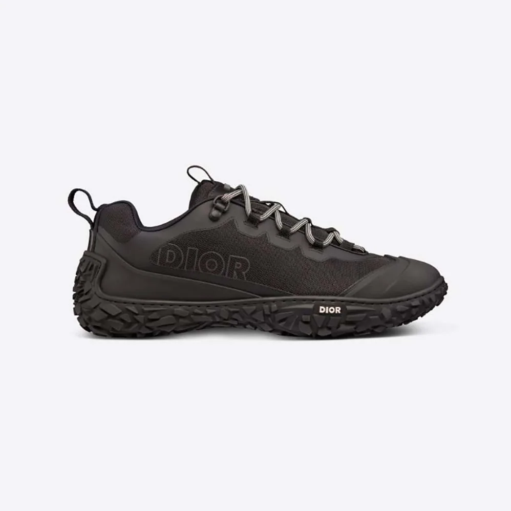 Dior Diorizon Hiking Shoe Purple Technical Mesh with Black Rubber for Men