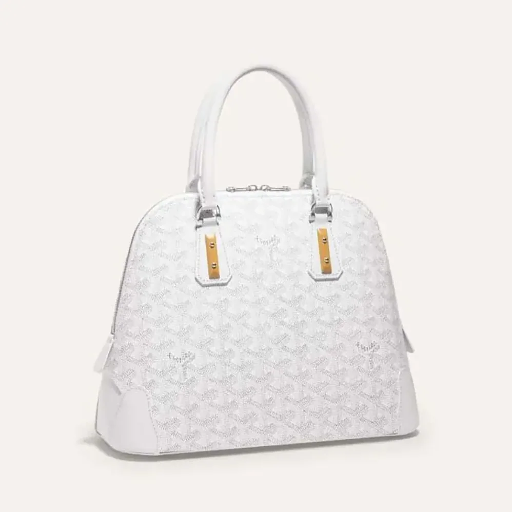 Goyard Vendôme PM Bag for Women in White Goyard Vendôme PM Bag for Women in White