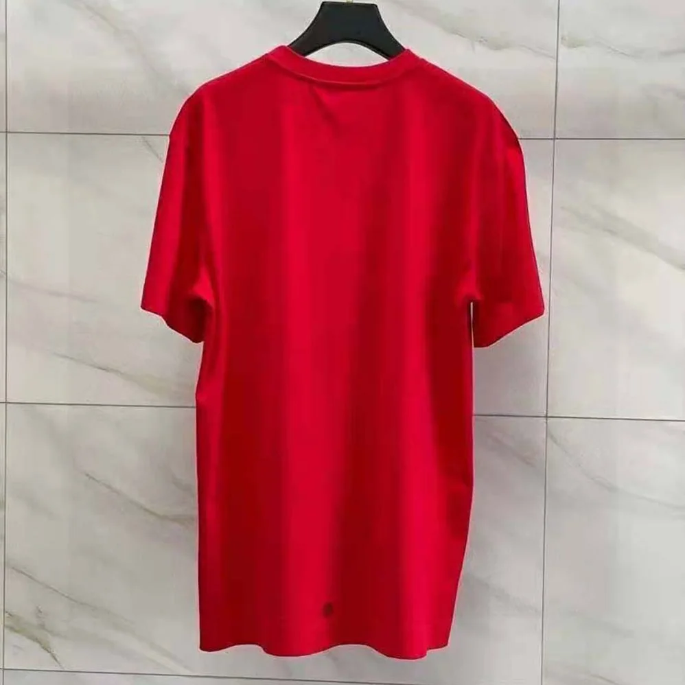 Givenchy Oversized T-Shirt with Trompe-L oeil Effect for Men in Red