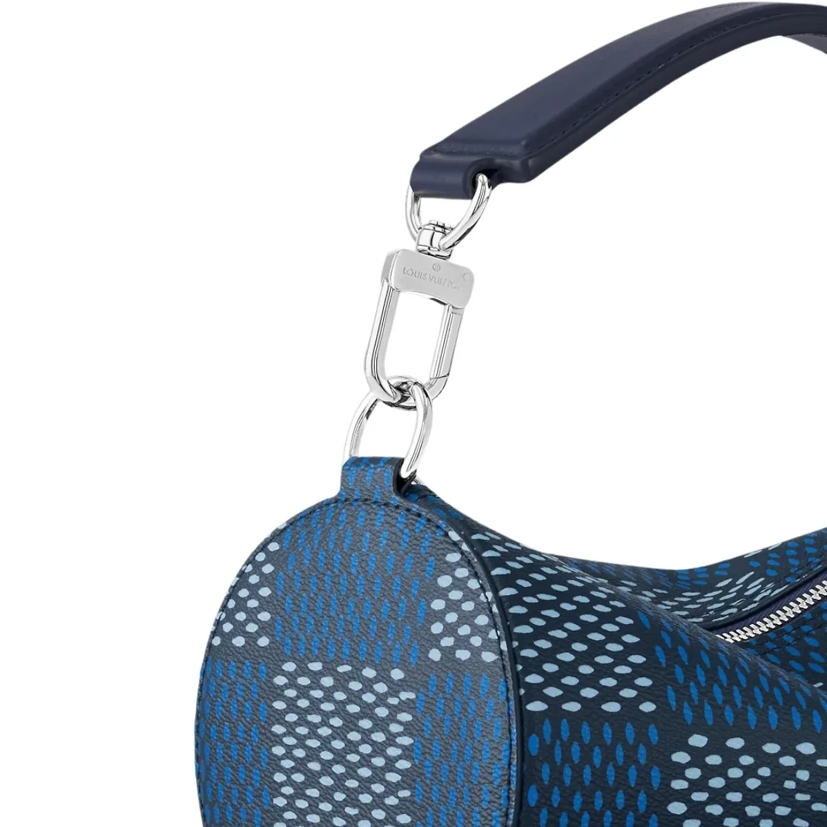 Louis Vuitton Soft Polochon PM Bag Blue / Louis Vuitton Soft Polochon PM Bag Blue /
