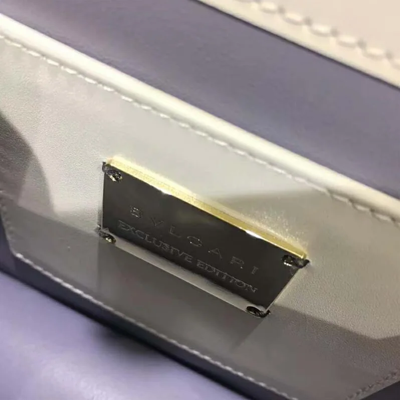 Bvlgari Serpenti Forever Pop Wishes in White Agate Calf Leather for Women