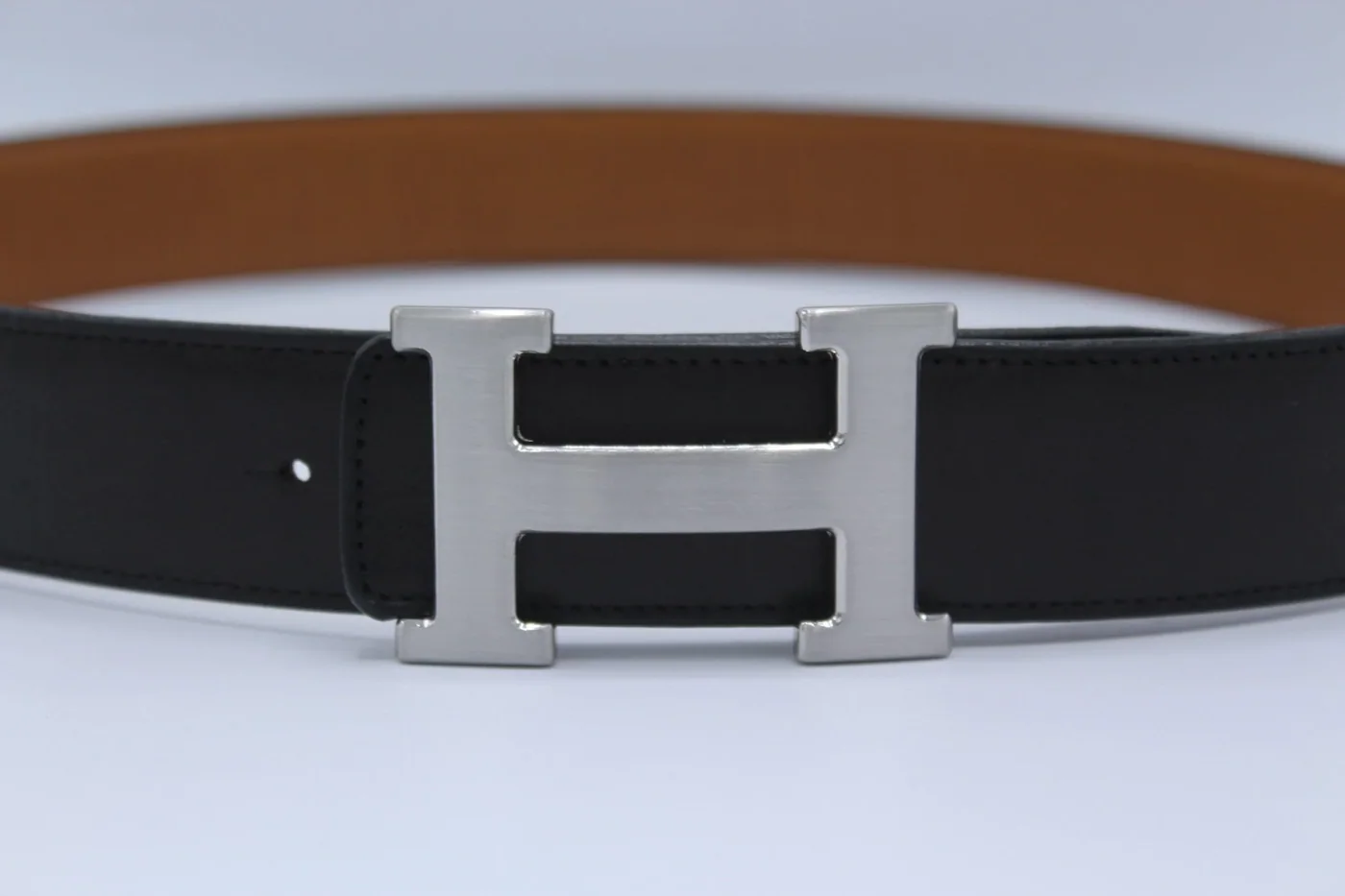 Reversible Buckle Belt Brown&Black