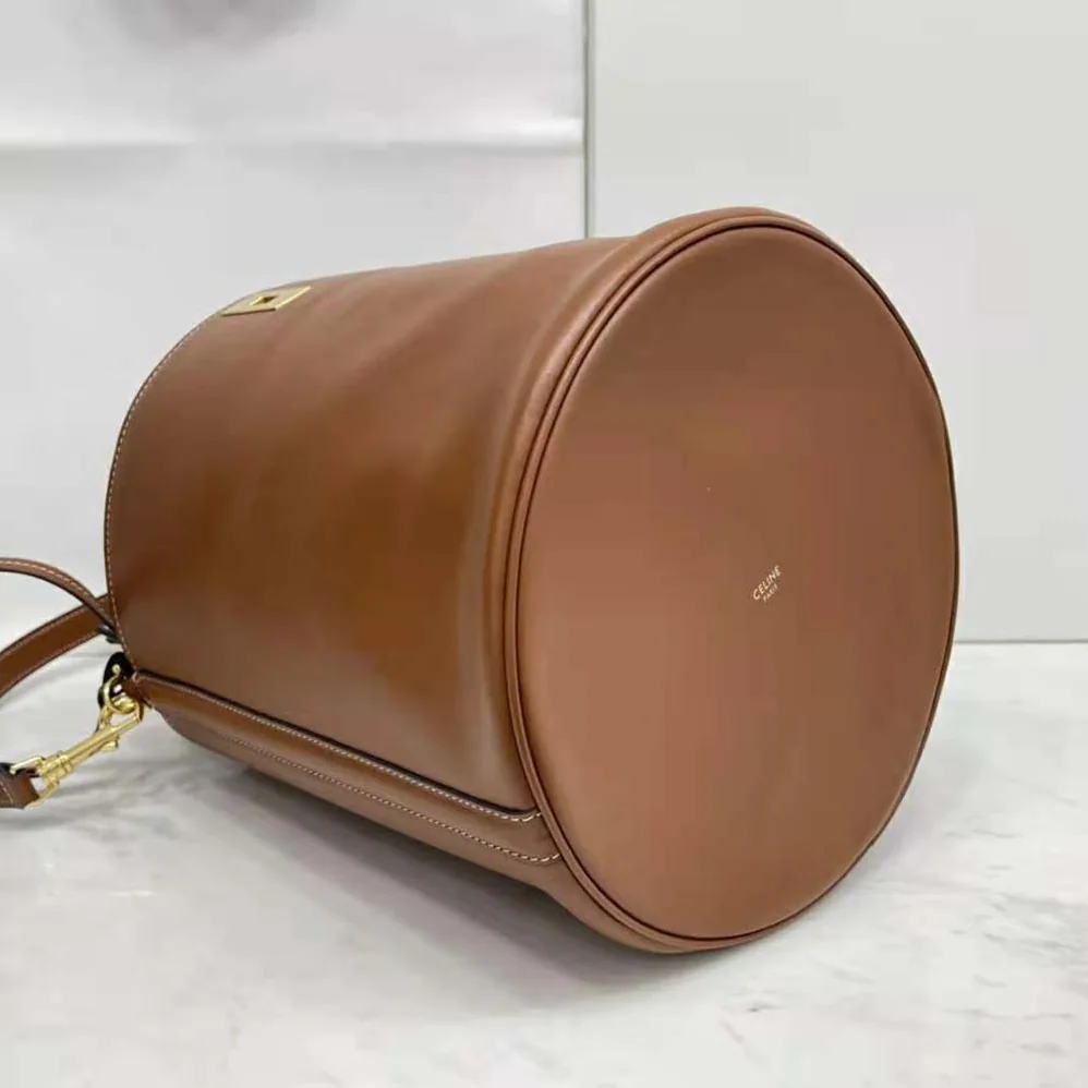 Celine Bucket 16 Bag in Smooth Calfskin for Women in Brown