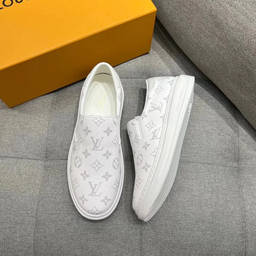 Louis Vuitton Beverly Hills Slip On White