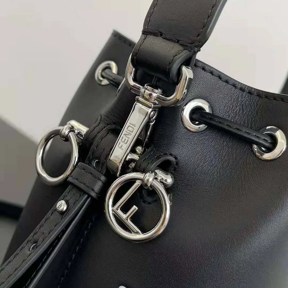 Fendi Mon Tresor Black Leather Mini for Women in bag Fendi Mon Tresor Black Leather Mini for Women in bag