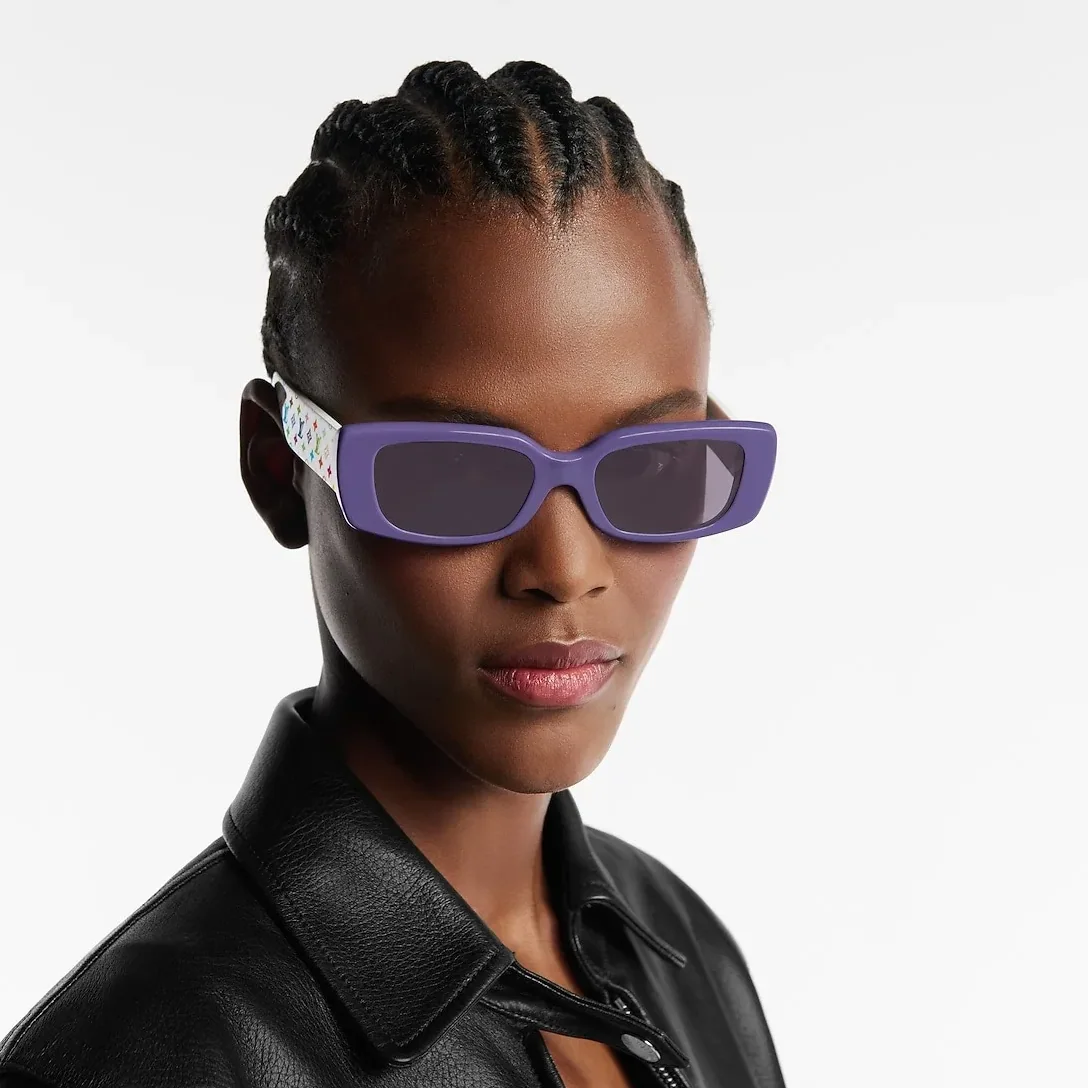 Louis Vuitton LV x TM Multigram Cat Eye Sunglasses Purple