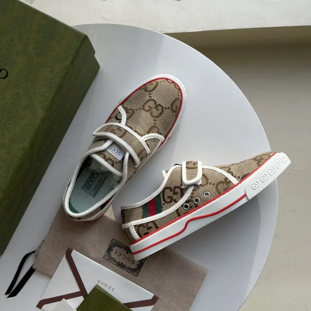 Gucci Maxi GG Tennis 1977 Sneaker Brown for Women Gucci Maxi GG Tennis 1977 Sneaker Brown for Women