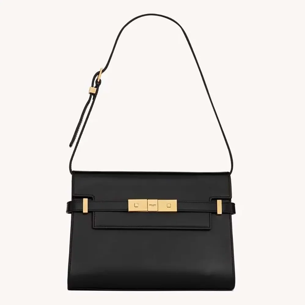 Saint Laurent YSL Manhattan Small in Box Saint Laurent for Women in Black Saint Laurent YSL Manhattan Small in Box Saint Laurent for Women in Black
