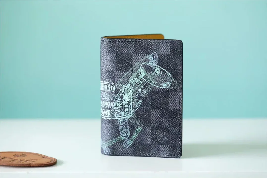 Louis Vuitton Pocket Organiser Damier Graphite Canvas