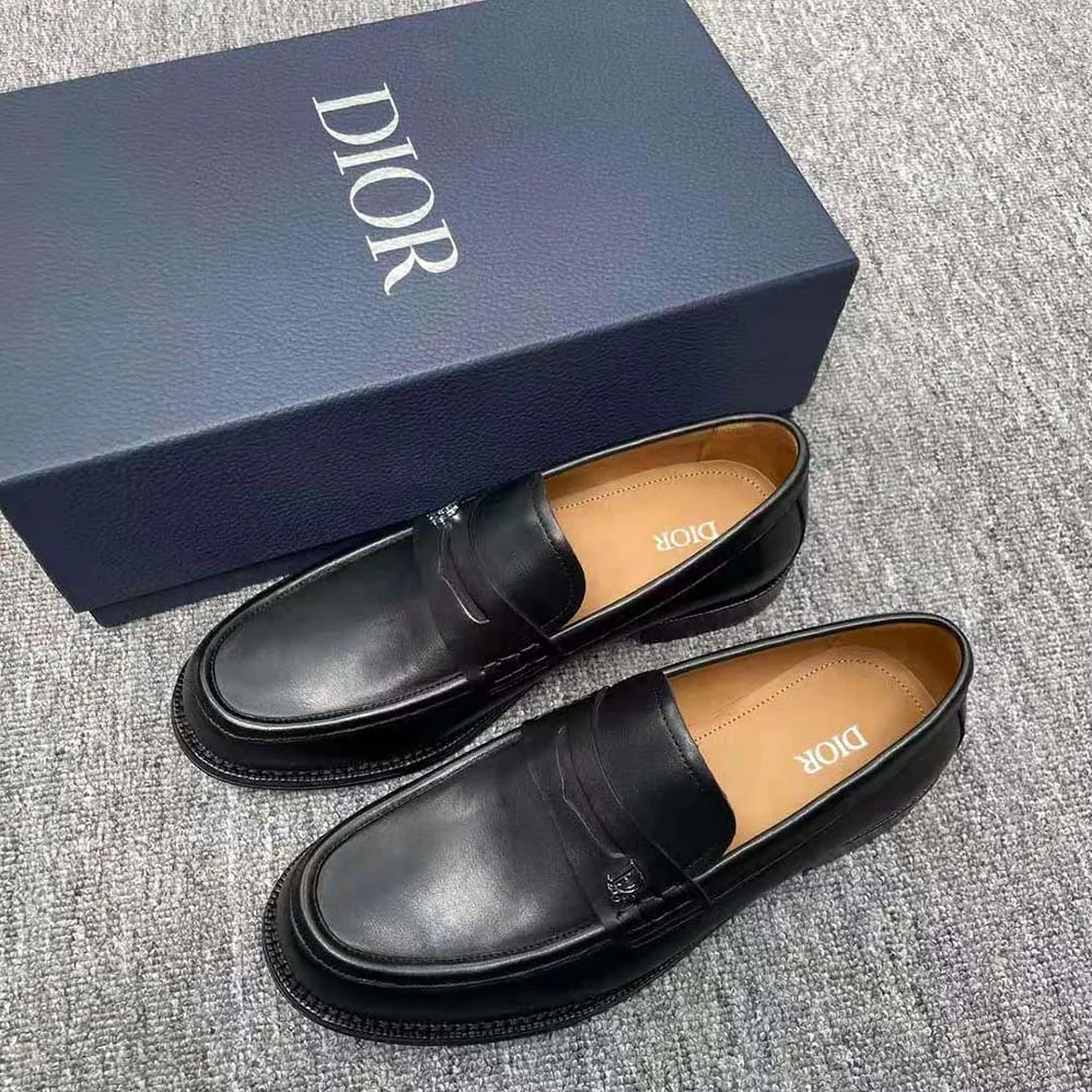 Dior Granville Loafer Black Smooth Calfskin for Men Dior Granville Loafer Black Smooth Calfskin for Men