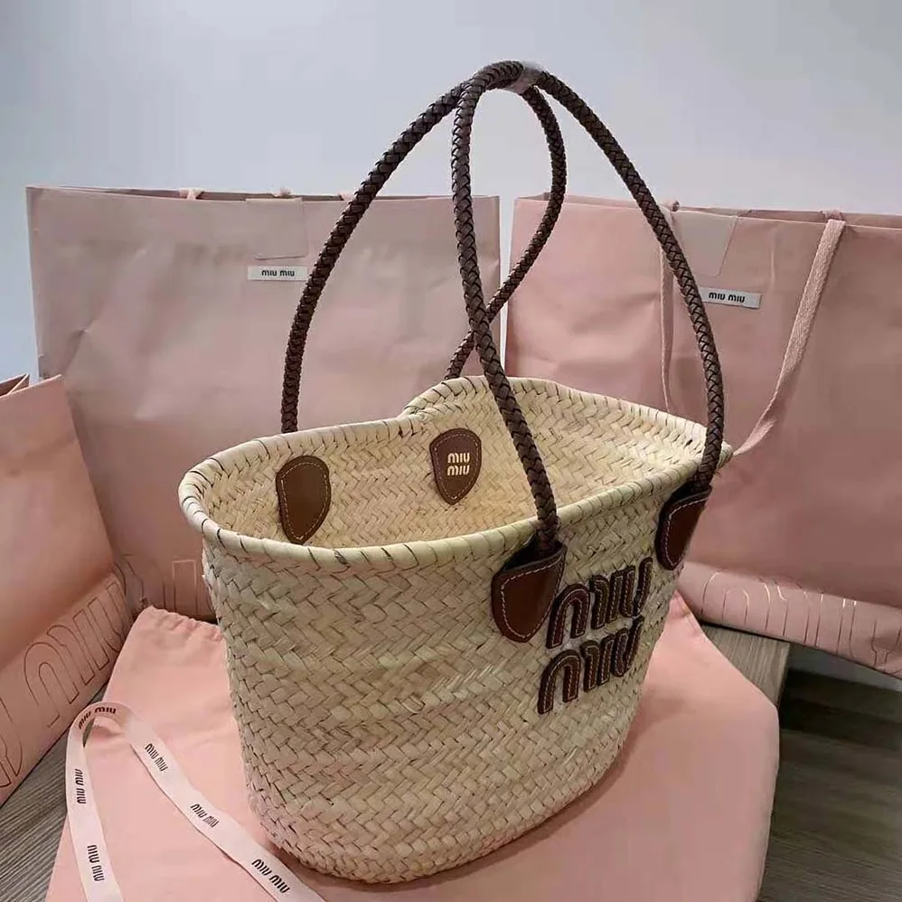 Miu Miu Palmetto Tote Bag for Women Miu Miu Palmetto Tote Bag for Women