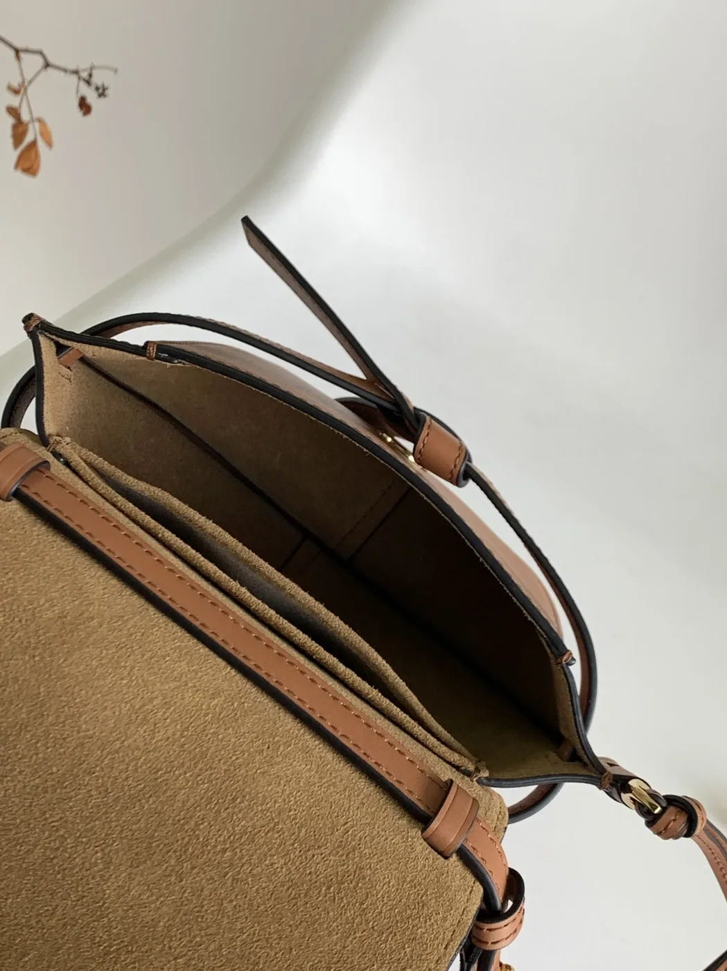 Mini Gate Dual Bag Beige/Brown/Dark Brown / A650N46X13 Mini Gate Dual Bag Beige/Brown/Dark Brown / A650N46X13