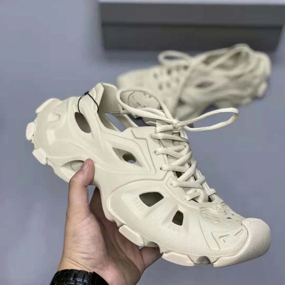 Balenciaga HD Lace for Unisex in up Sneaker in Nude