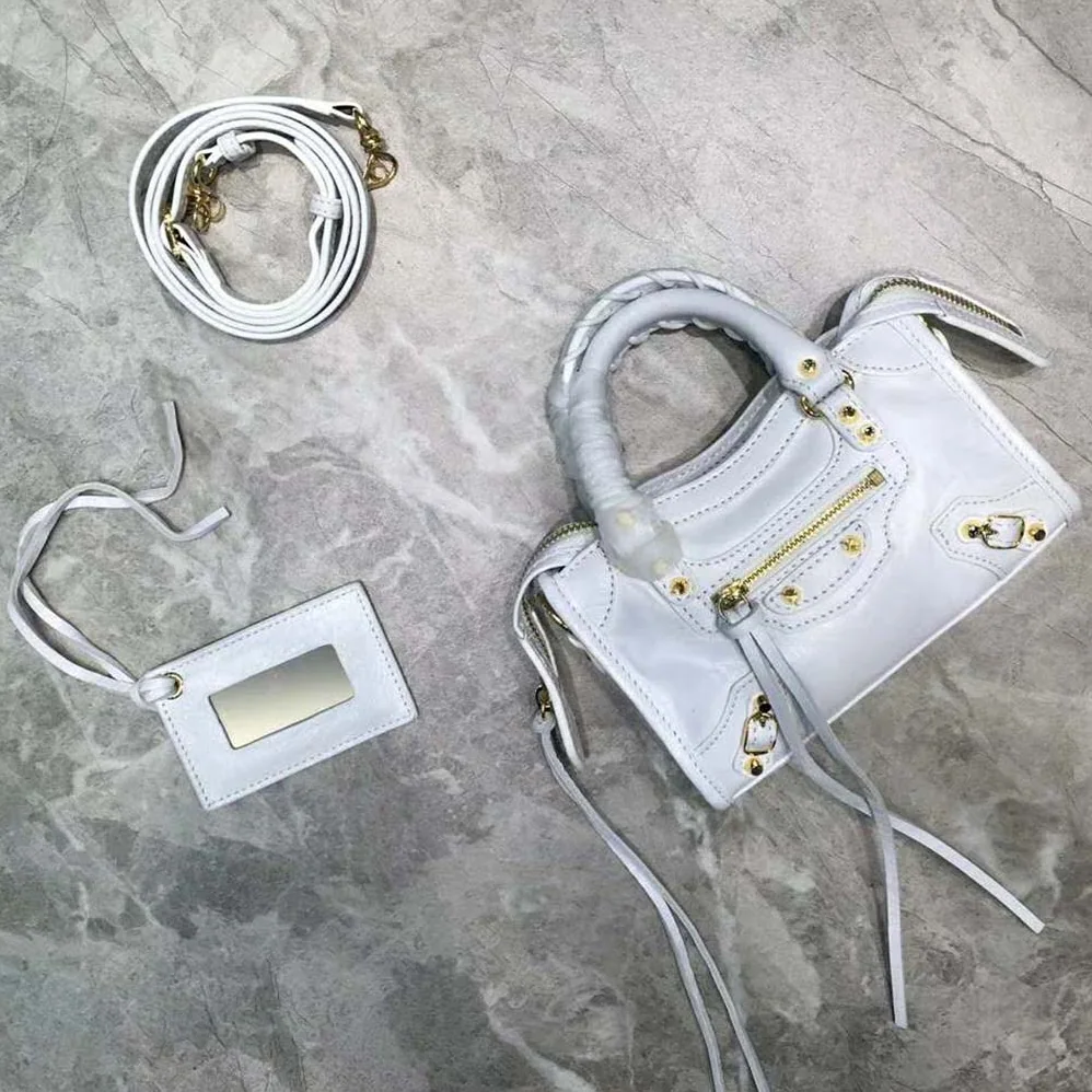 Balenciaga Classic Silver Mini City Bag for Women in Aqua Balenciaga Classic Silver Mini City Bag for Women in Aqua