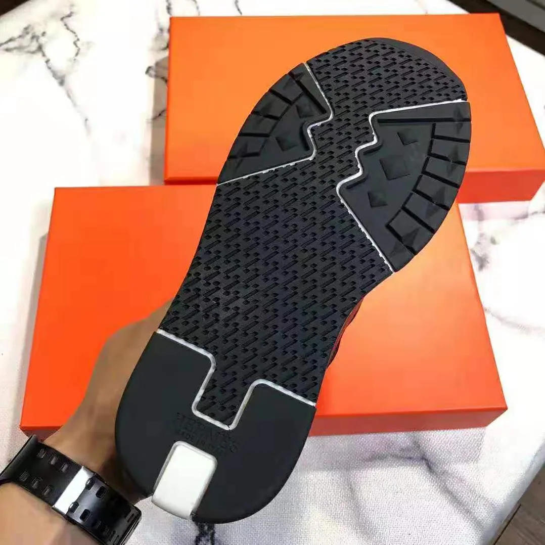 Hermes Trail sneaker in Calfskin for Women in Black Hermes Trail sneaker in Calfskin for Women in Black