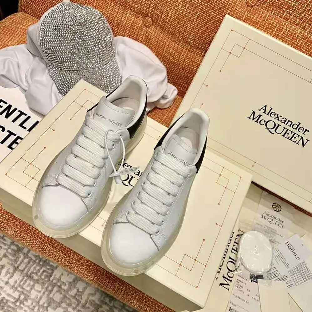 Alexander Mcqueen Oversized Sneaker for Women in Black