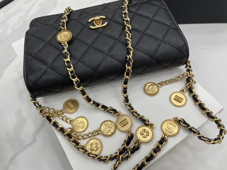 Wallet On Chain Green in Black/White /