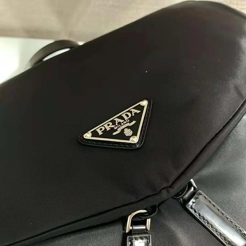 Prada Re for Women in Nylon and Leather Backpack Prada Re for Women in Nylon and Leather Backpack