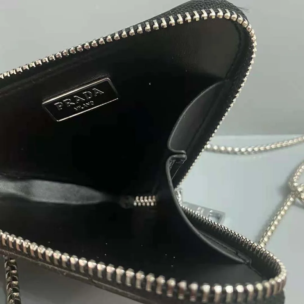 Prada Brushed Leather Mini for Women in Pouch Prada Brushed Leather Mini for Women in Pouch