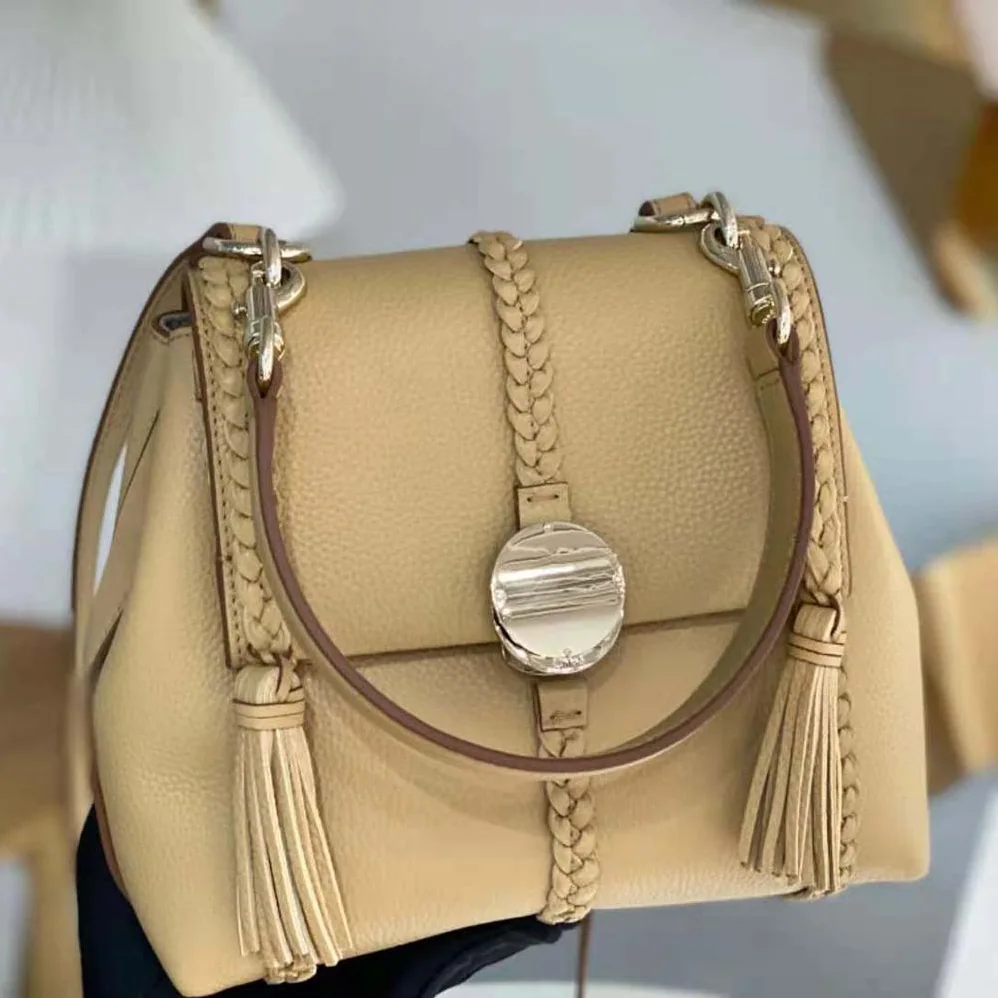 Chloe Penelope Small Soft Shoulder Bag for Women in Sandy Chloe Penelope Small Soft Shoulder Bag for Women in Sandy