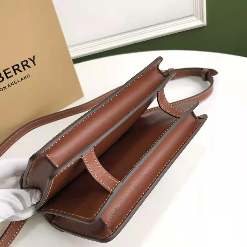 Burberry Mini Horseferry Print Title Bag with Pocket Detail for Women