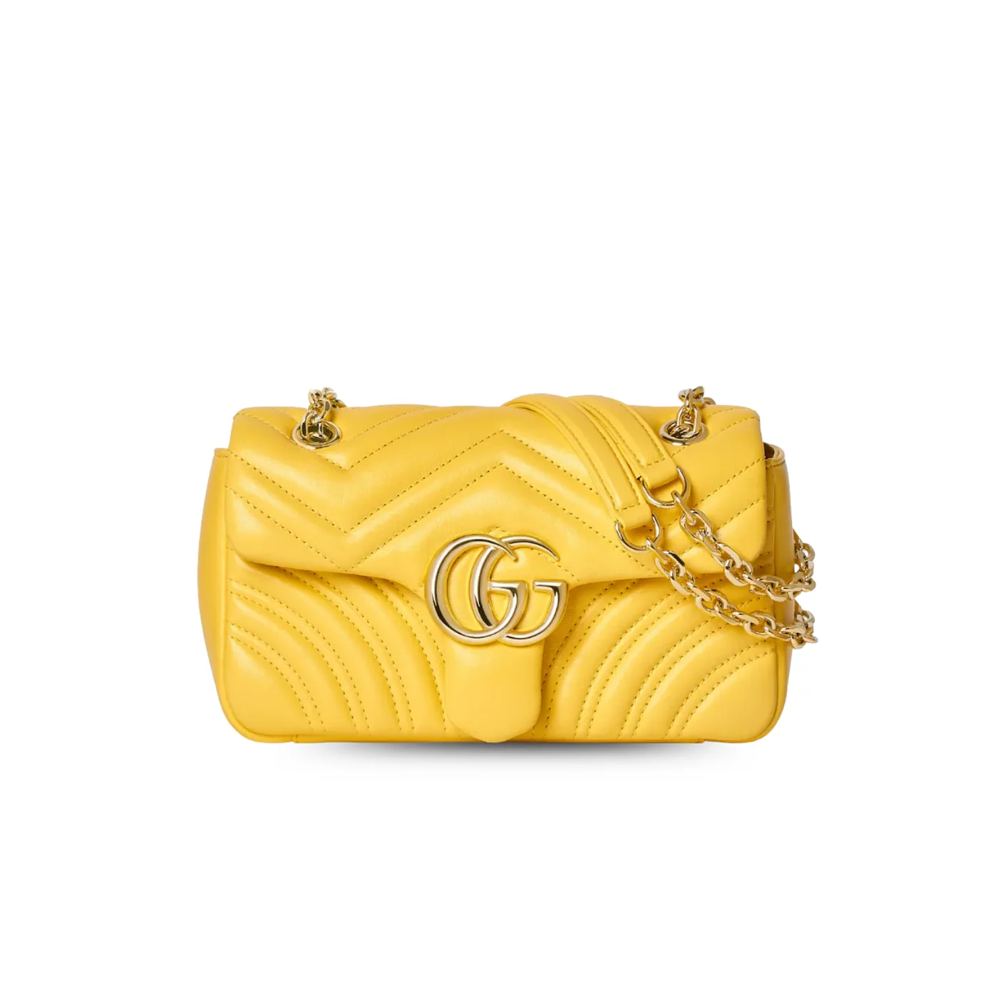 Gucci Marmont Small Shoulder Bag in Yellow Gold Hardware Gucci Marmont Small Shoulder Bag in Yellow Gold Hardware