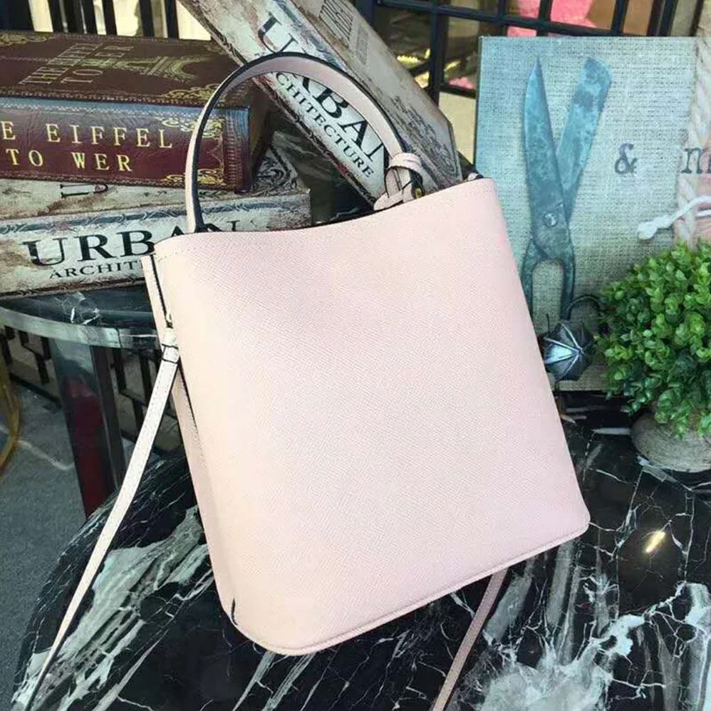 Prada Panier Medium Bag in Saffiano Leather for Women in White