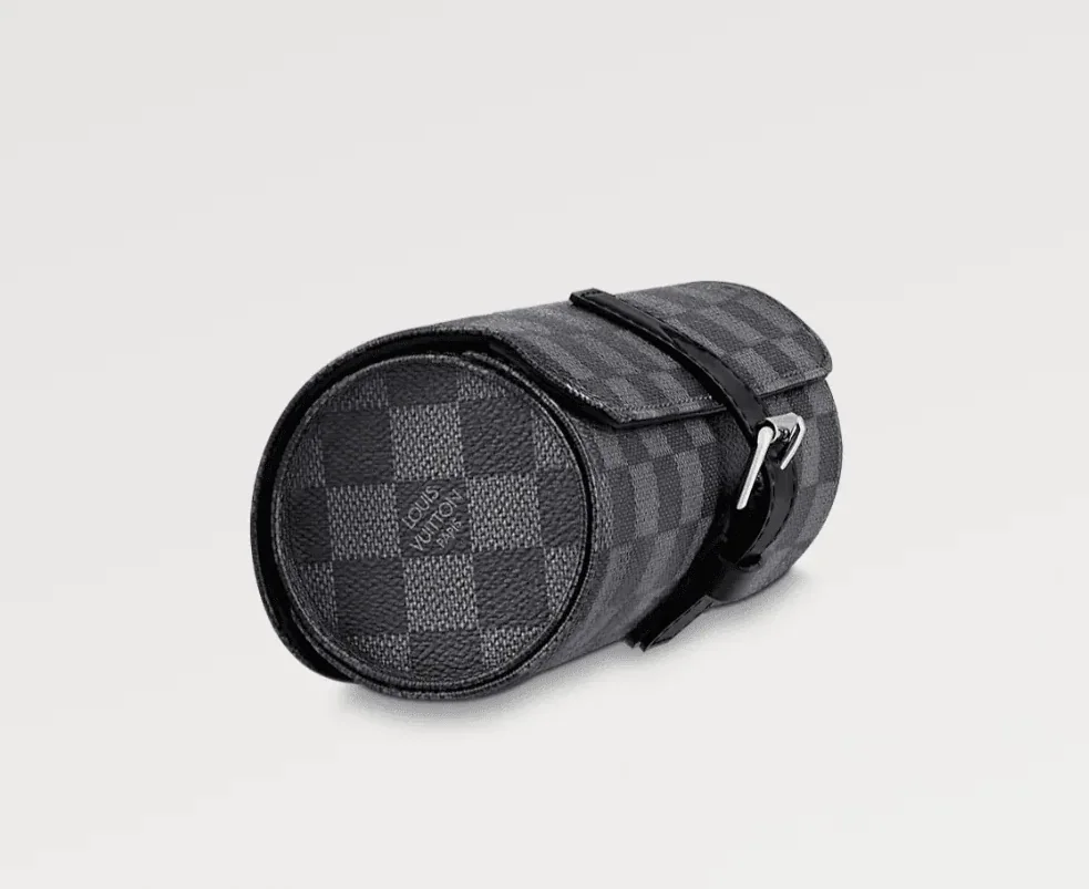 Watch Case Grey Damier
