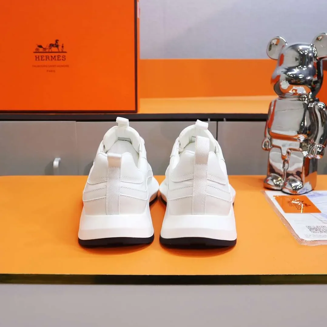 Hermes Gramme Sneakers White Hermes Gramme Sneakers White