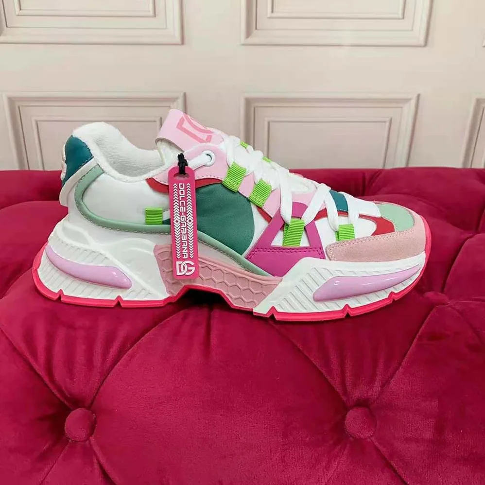 Dolce Gabbana D&G Mixed for Women in Material Airmaster Sneakers