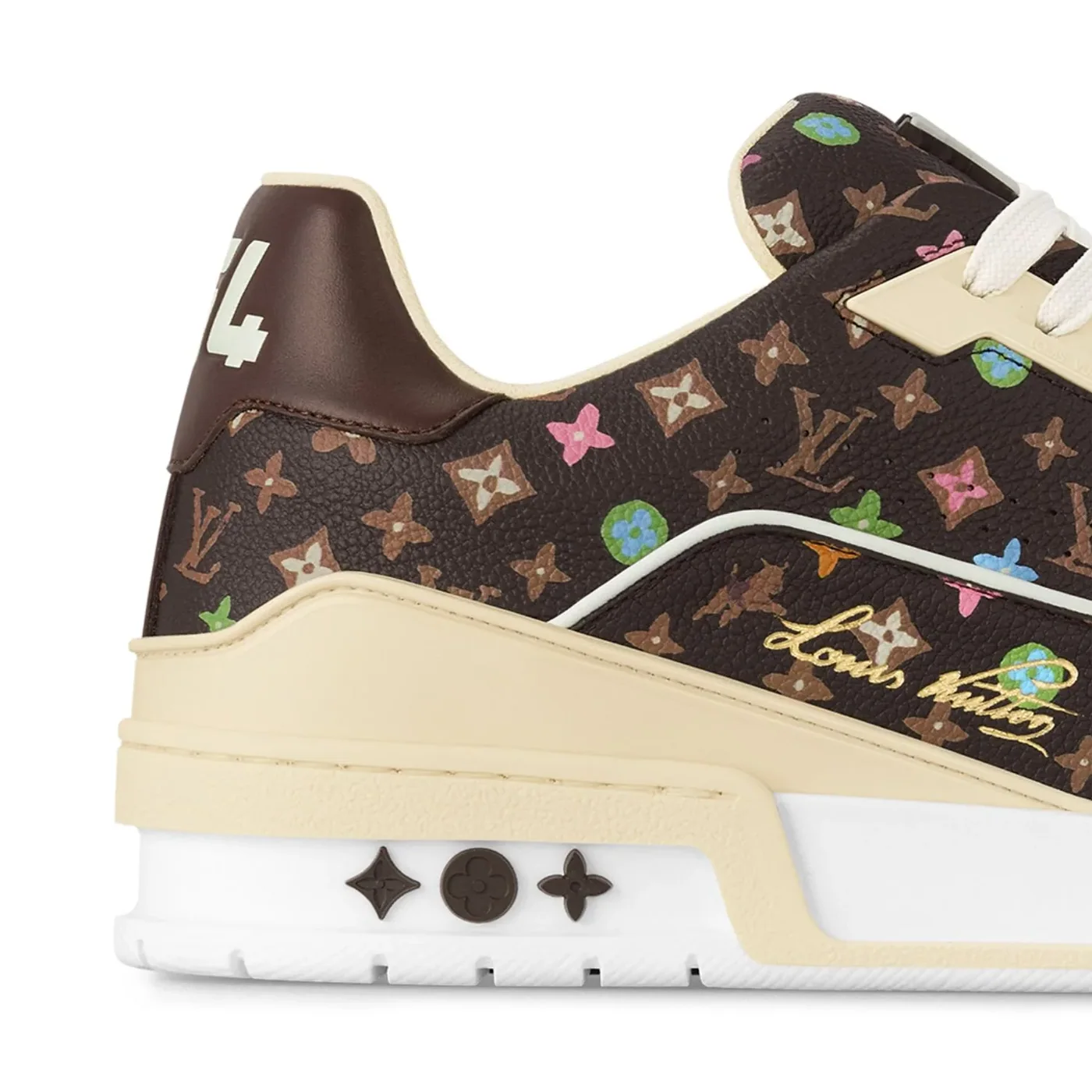 Louis Vuitton Trainer Sneaker Brown 1ACXB1