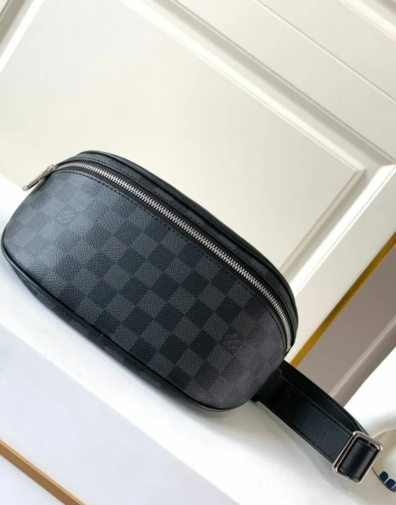 Louis Vuitton Campus Bumbag Damier Graphite Canvas Louis Vuitton Campus Bumbag Damier Graphite Canvas