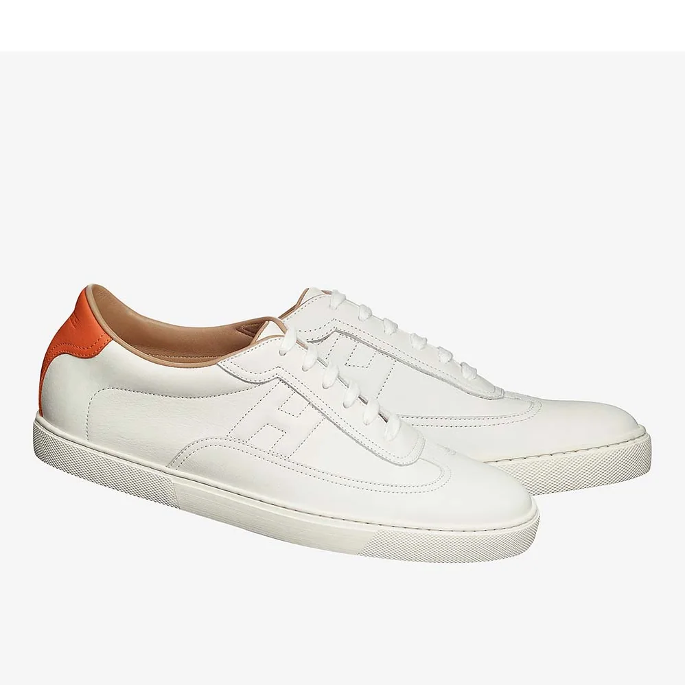 Hermes Shoes Quicker Sneaker for Unisex in White Hermes Shoes Quicker Sneaker for Unisex in White