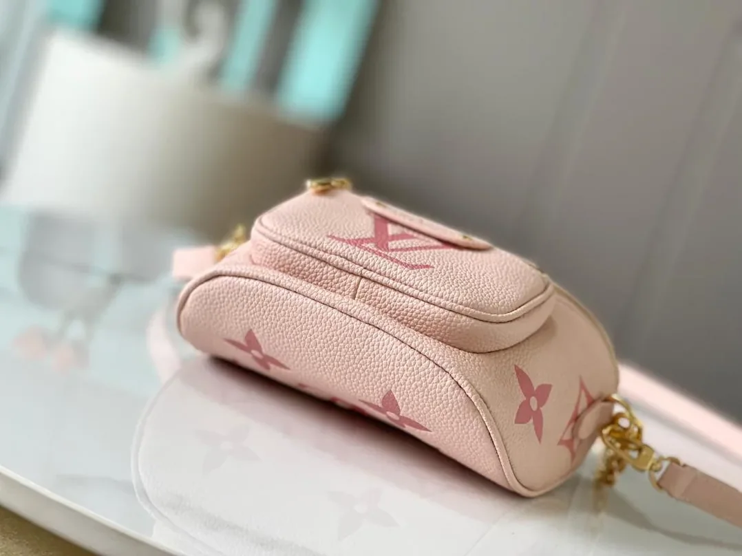 Louis Vuitton Mini Bumbag in Gradient Pink Gold Hardware Louis Vuitton Mini Bumbag in Gradient Pink Gold Hardware